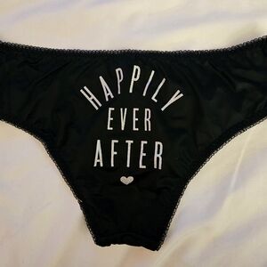 Victoria's Secret Panty Happily Ever After Size Medium